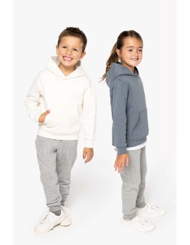 NAT-NS404-KIDS’ HOODED SWEATSHIRT